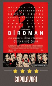 Birdman Locandina e Recensione