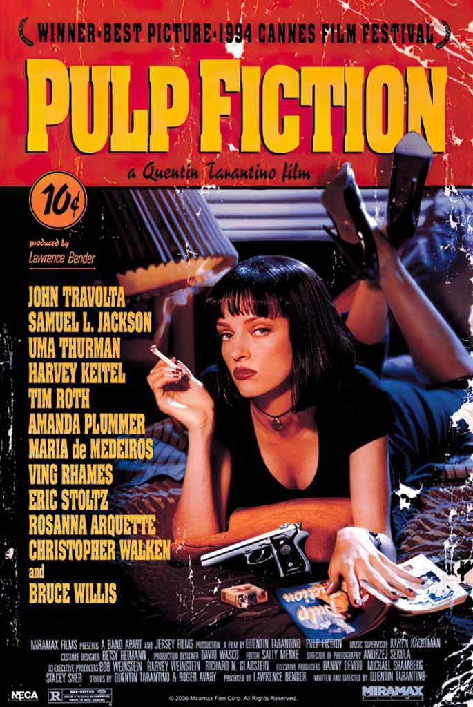 Pulp Fiction Locandina originale