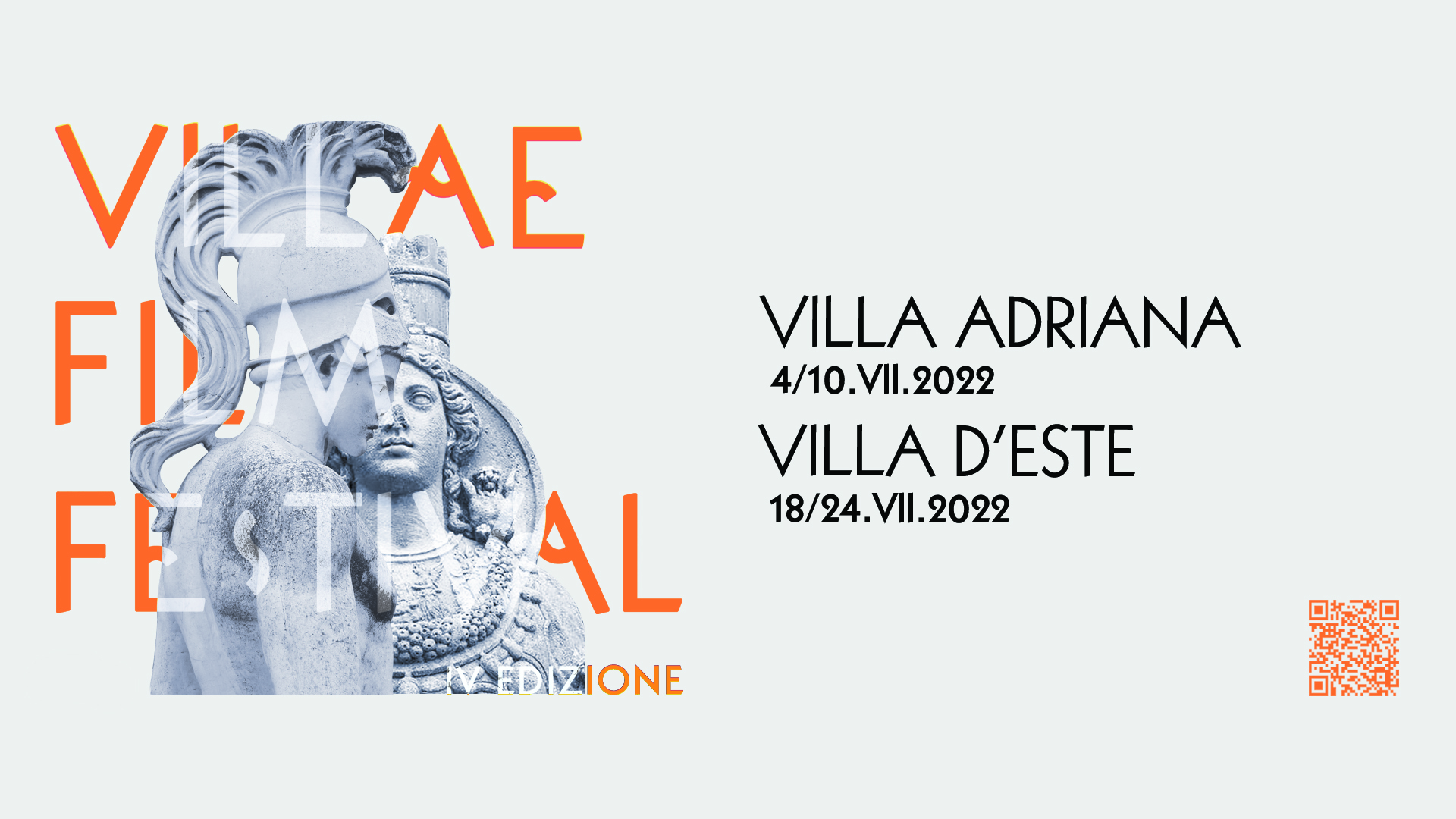 Villae Film Festival a Villa Adriana e Villa d'Este a Luglio sesta edizione