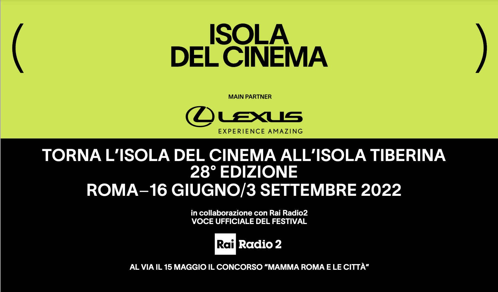 Isola del Cinema 2022, al via dal 16 giugno al 3 settembre