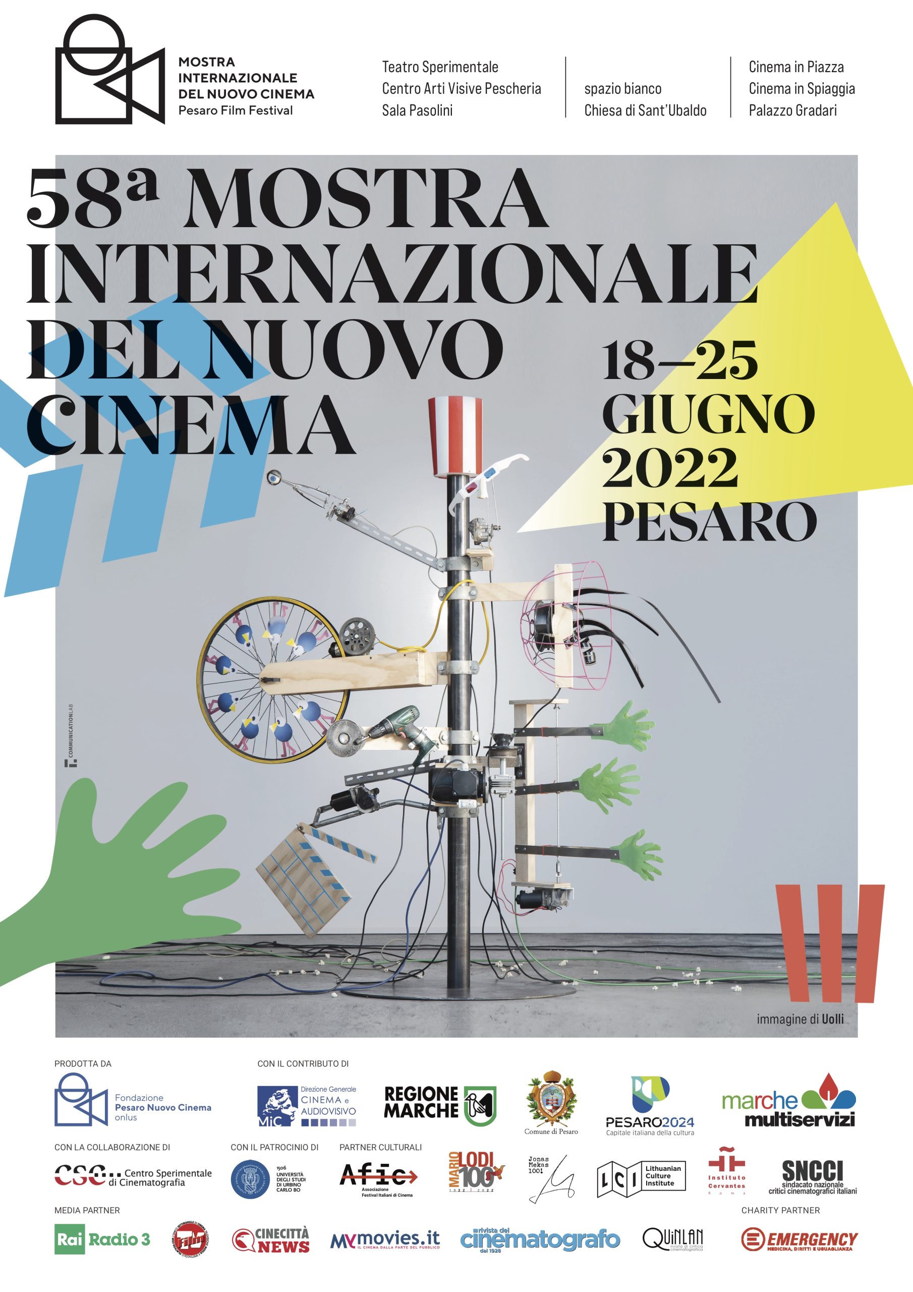 Ai nastri di partenza la 58° Mostra Internazionale del Nuovo Cinema di Pesaro - 18/25 giugno