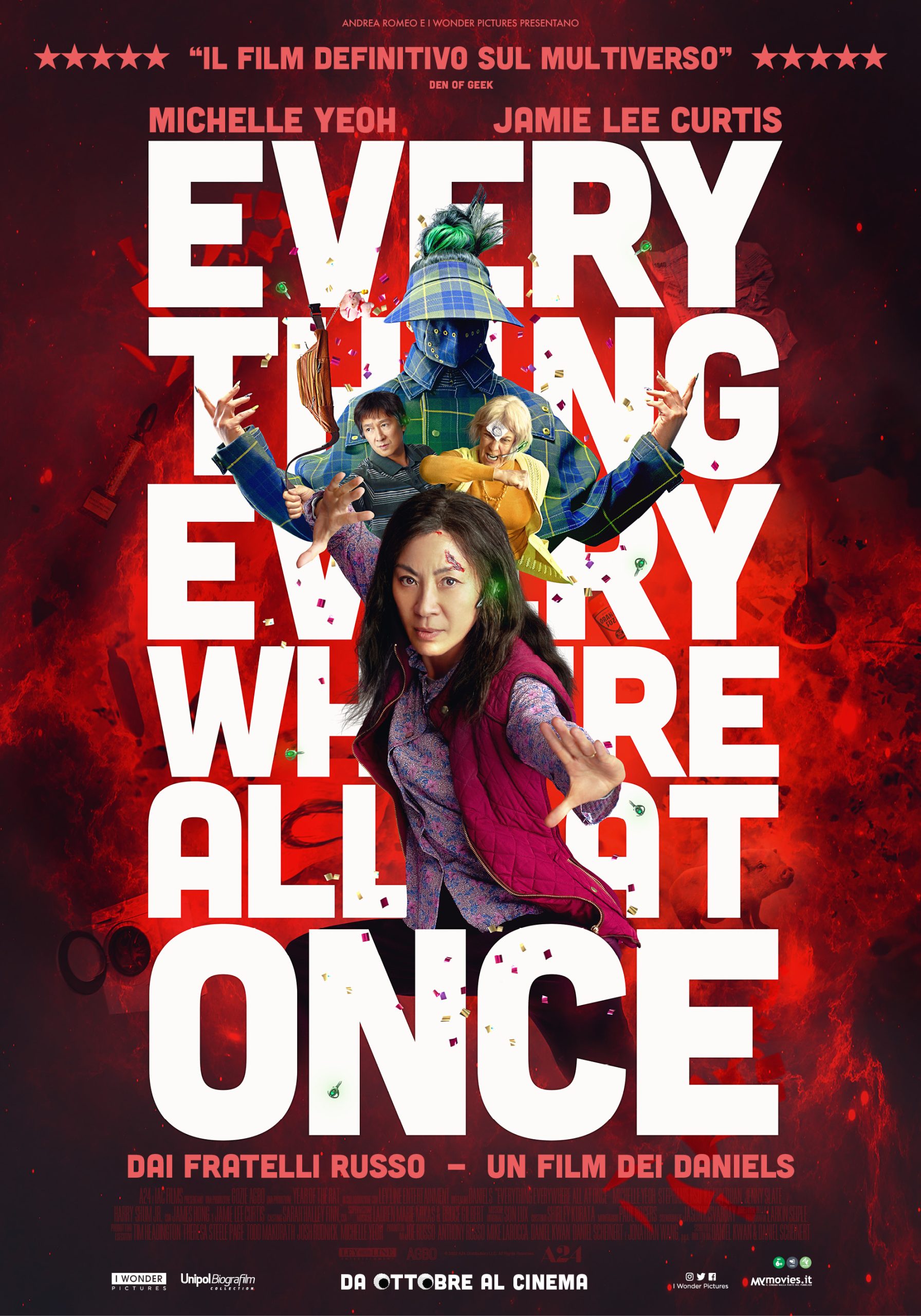 "Everything, Everywhere, All at Once" il poster e il trailer del film fenomeno della stagione USA