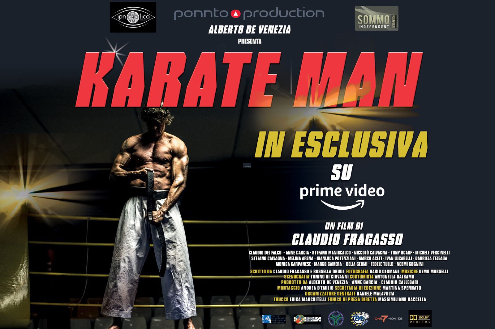 In prima visione su Prime Video Karate man di Claudio Fragasso, con il campione d’arti marziali Claudio Del Falco