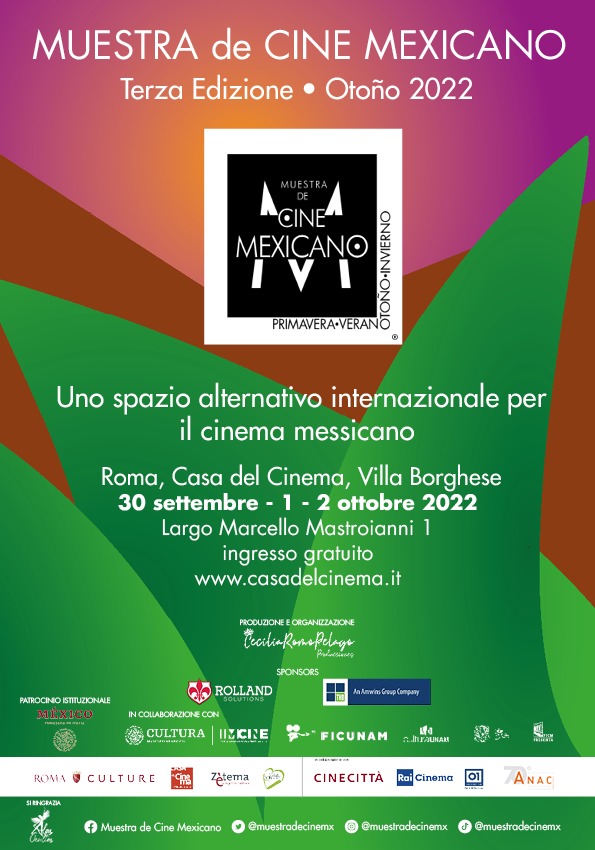 Terza edizione per la Muestra De Cinema Mexicano Otono 2022 (30 Settembre - 2 Ottobre) a Roma Casa Del Cinema