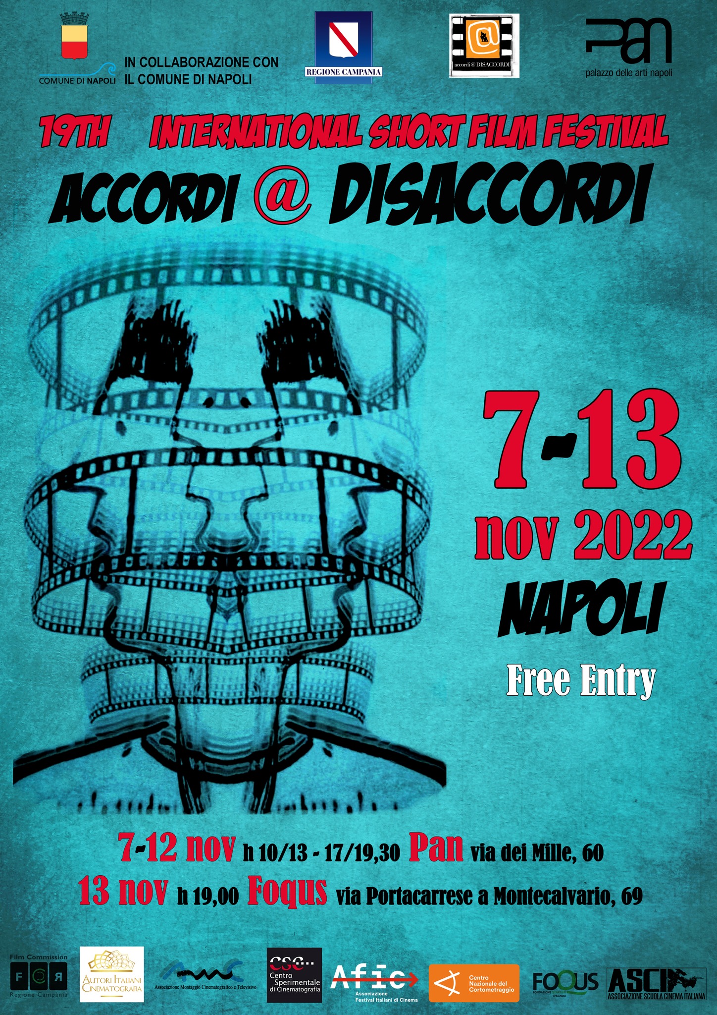 Ai nastri di partenza accordi @ DISACCORDI – Festival internazionale del cortometraggio – 19ma edizione a Napoli