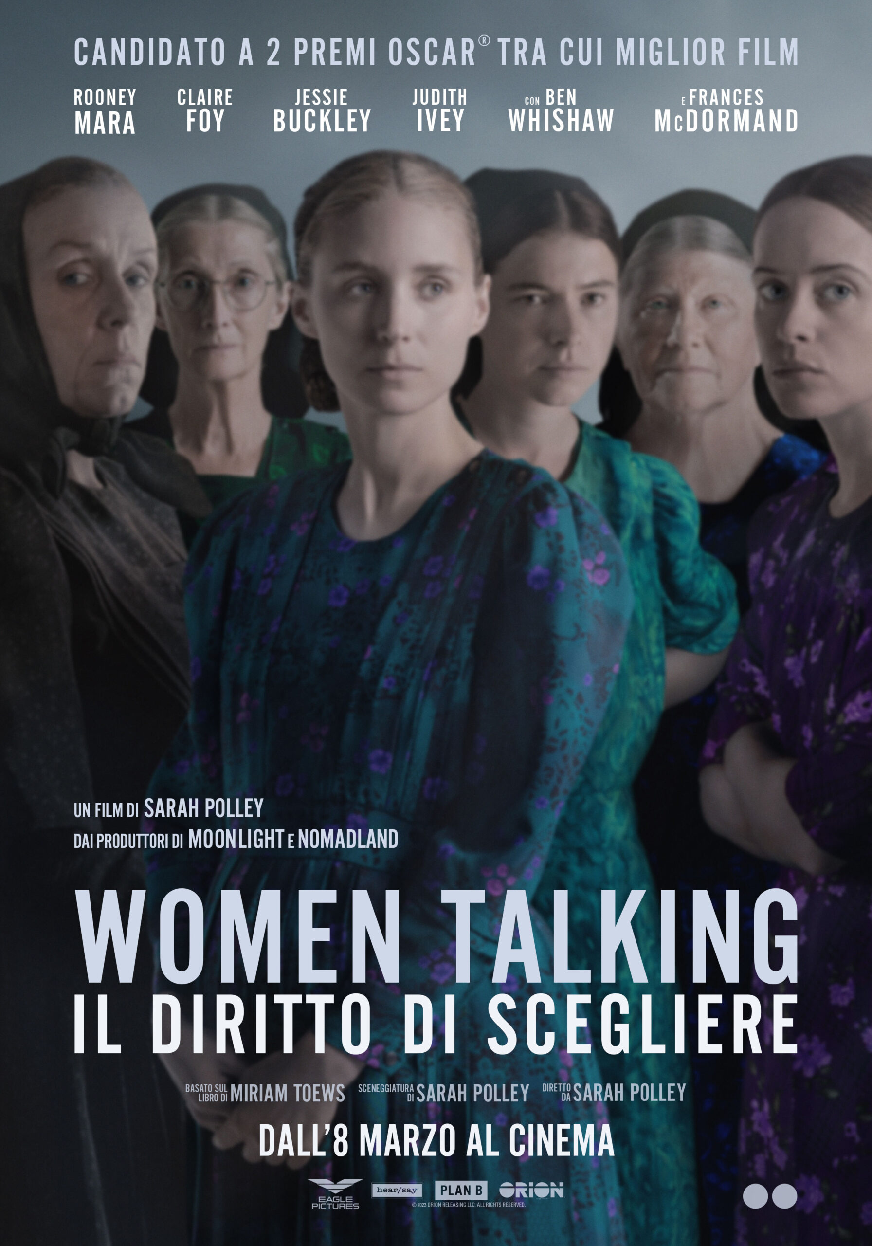 "Women Talking", Trailer e poster del film candidato agli Oscar, in sala dall'8 marzo