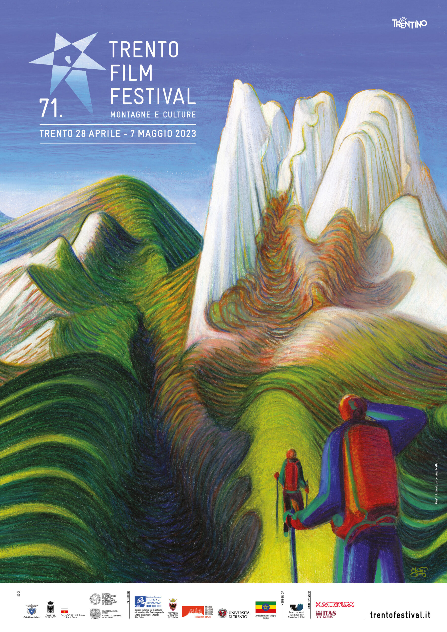 71° Trento Film Festival dal 28 aprile al 7 maggio, 130 Film, 150 appuntamenti, 16 mostre