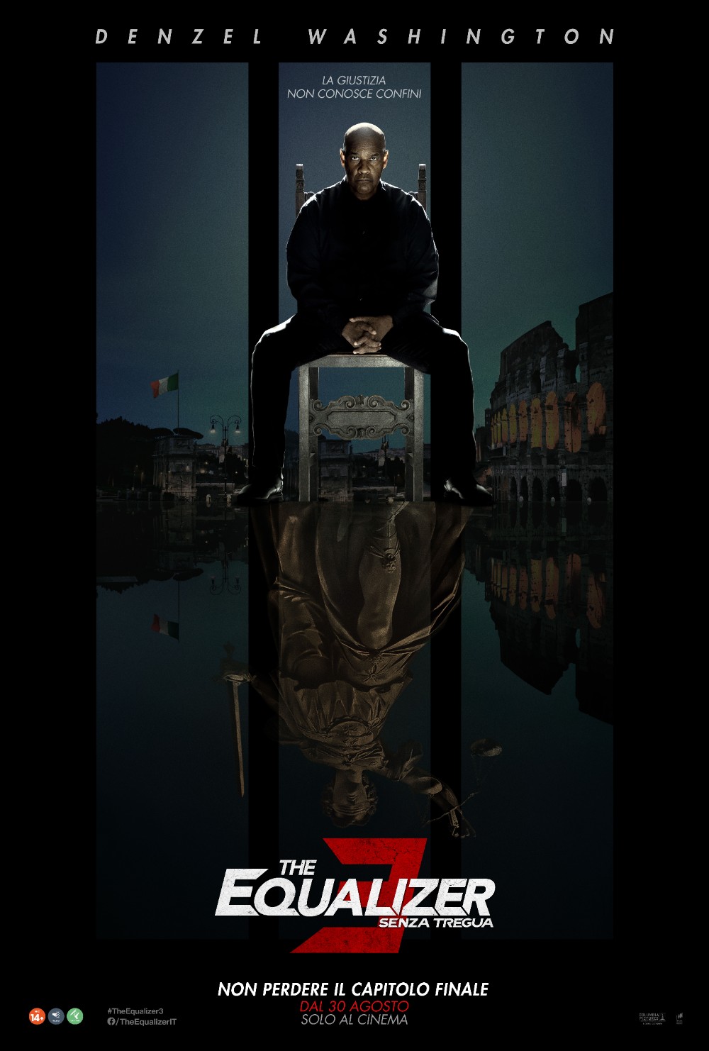 "The Equalizer 3 - Senza Tregua", rilasciato da poco il trailer, solo al cinema dal 30 agosto prodotto da Sony Pictures