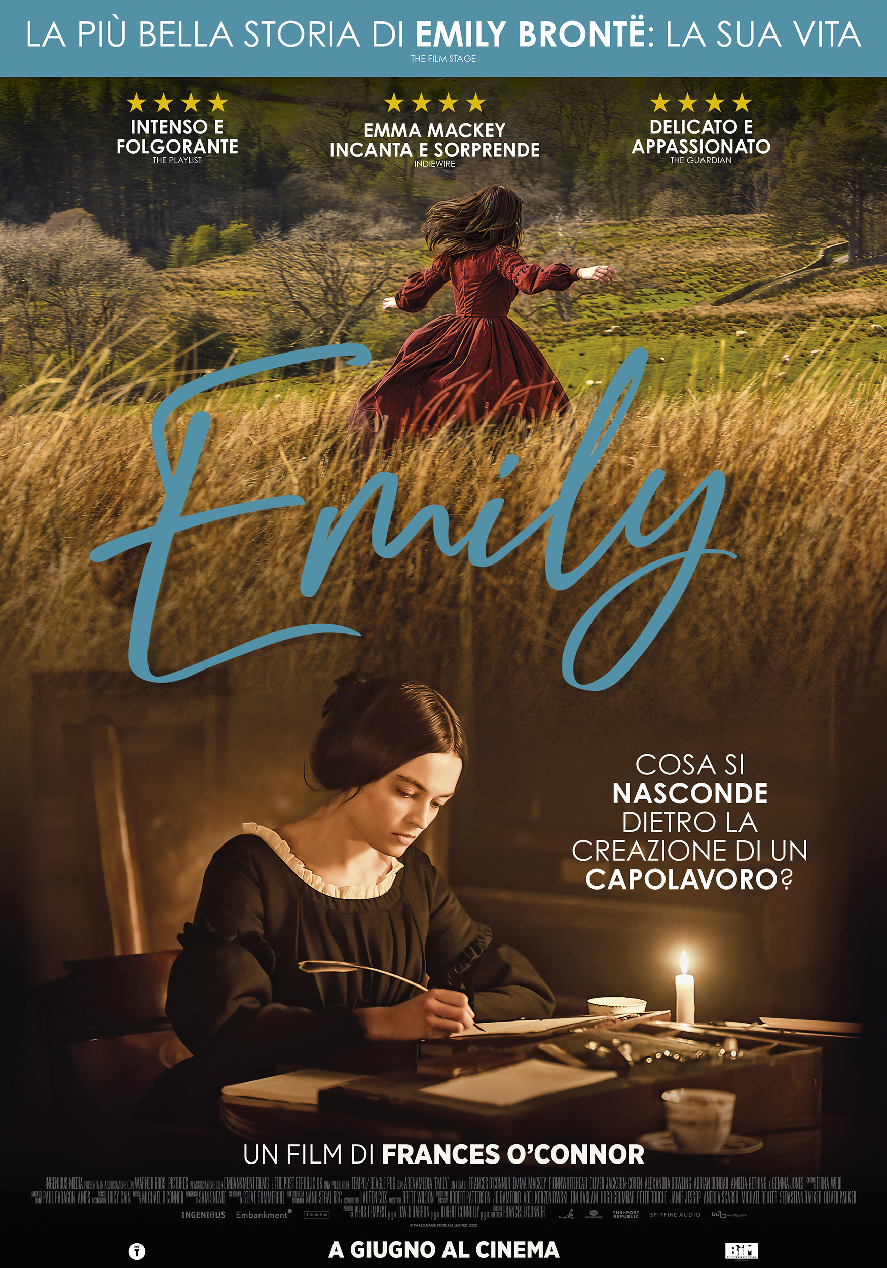 "Emily", rilasciato il poster del film in uscita al cinema il 15 Giugno