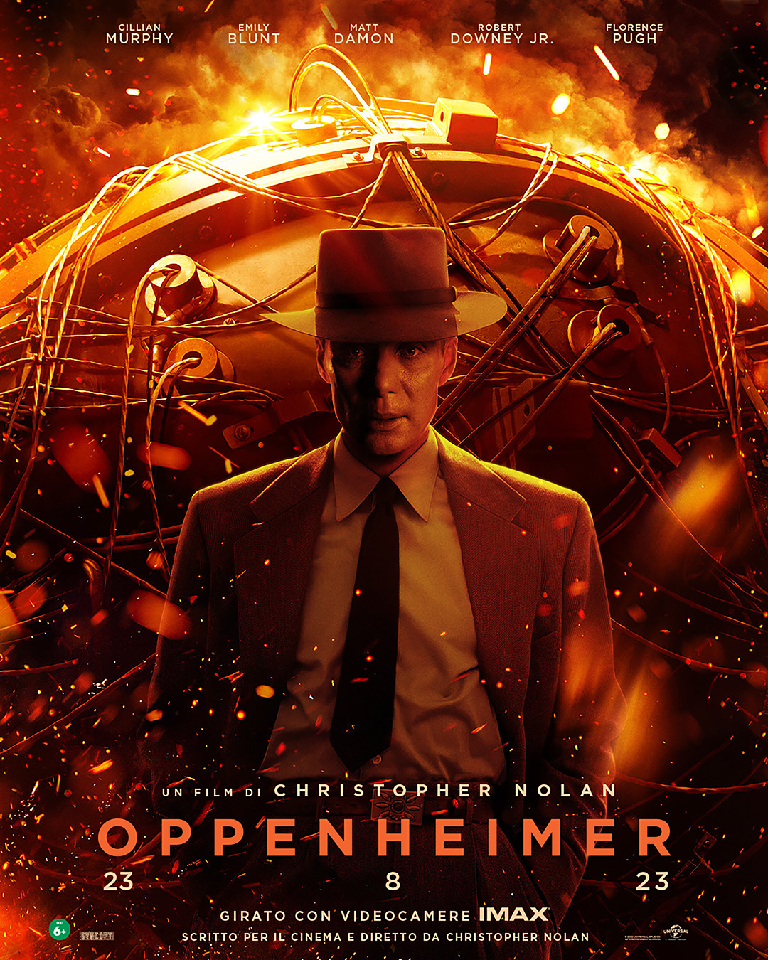 "Oppenheimer" di Christopher Nolan, rilasciati il secondo Trailer ed il Poster Ufficiali