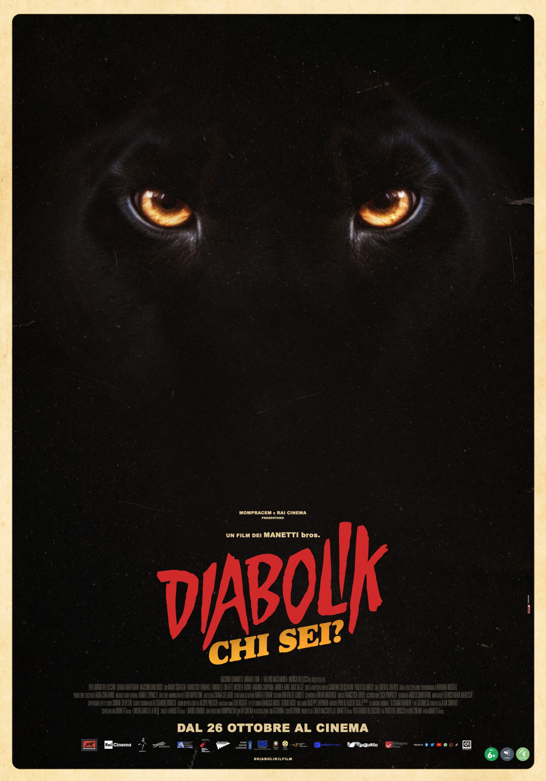 "Diabolik - Chi sei?" dei Manetti bros., rilasciato il Teaser Poster e fissata la data d'uscita nelle sale