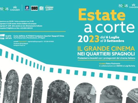 Estate a Corte 2023: a Foqus il grande Cinema italiano e internazionale