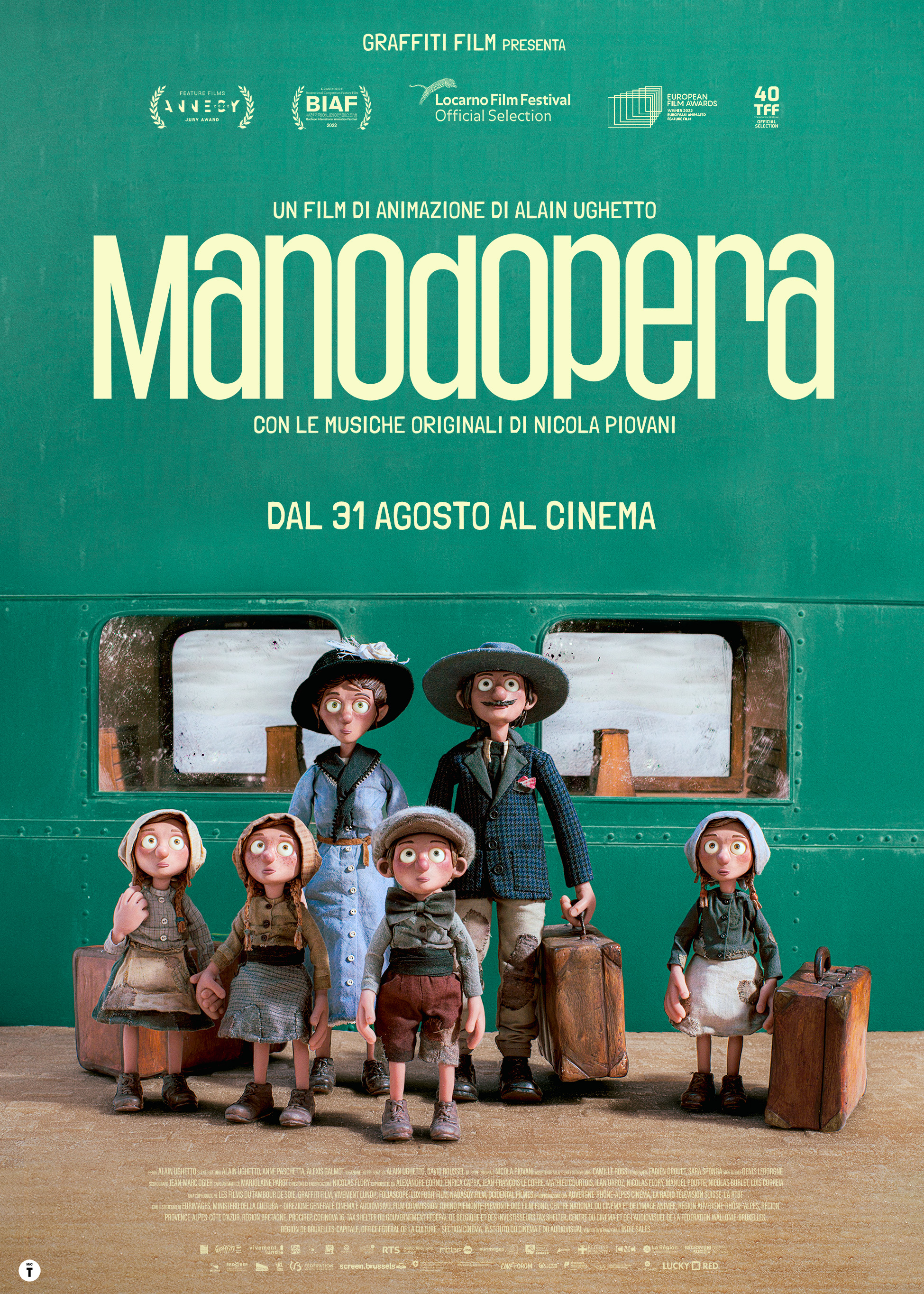 "Manodopera (interdit aux chiens et aux italiens)", rilasciati trailer e poster del film in sala dal 31 agosto con Lucky Red
