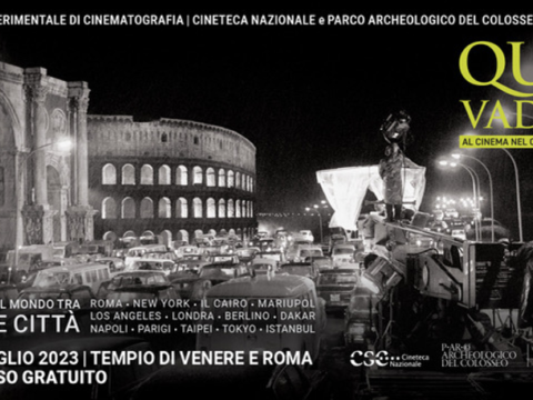 Torna "QUO VADIS? Al cinema nel cuore di Roma", la rassegna promossa da CSC - Cineteca Nazionale e Parco archeologico del Colosseo