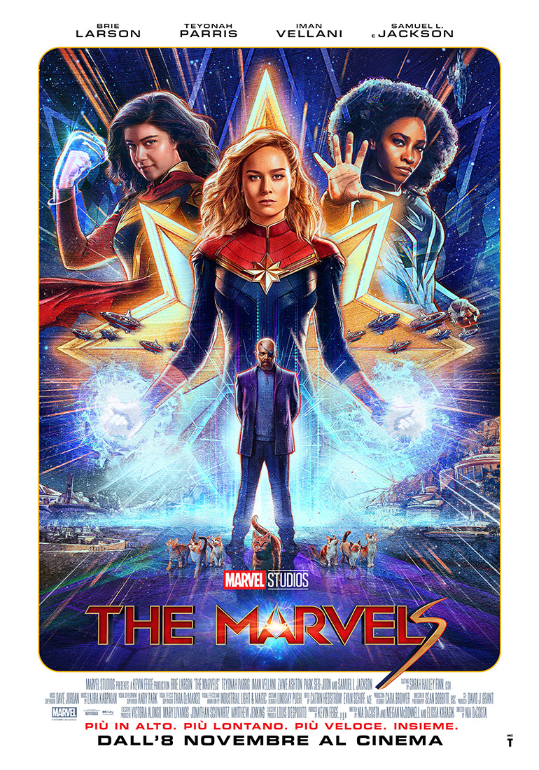 "The Marvels", rilasciati il nuovo trailer e il poster, dall'8 novembre al cinema