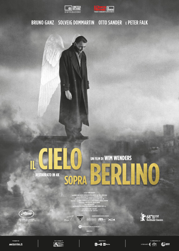 Il cielo sopra Berlino di Wim Wenders al cinema dal 2 ottobre