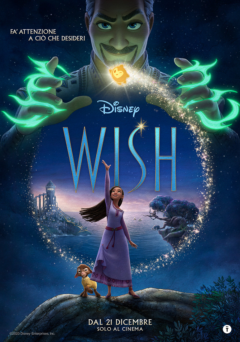 Wish, rilasciati il nuovo trailer e il poster del film di Natale Disney, dal 21 dicembre al cinema