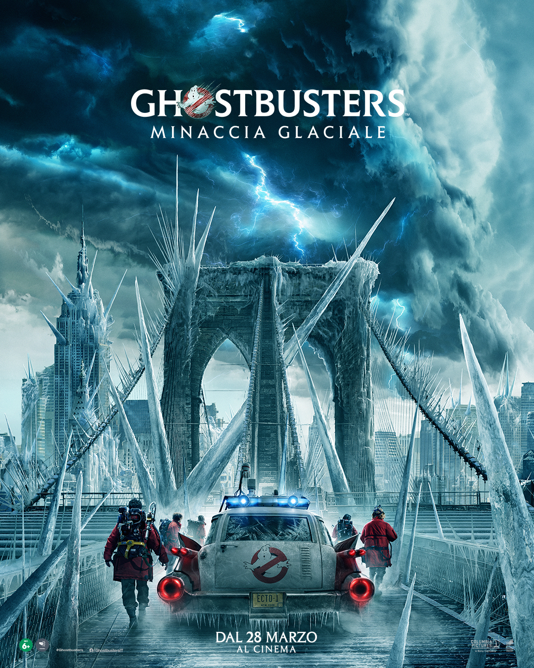 Ghostbusters: Minaccia Glaciale, rilasciato il nuovo trailer. Dall'11 aprile solo al cinema prodotto da Sony Pictures