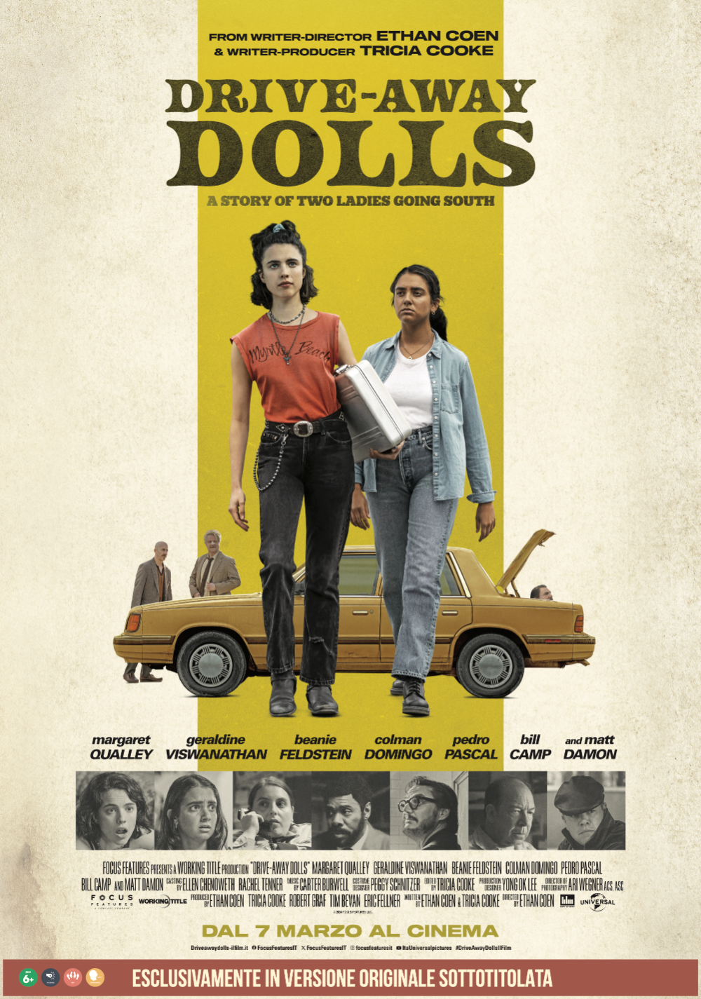 Drive Away Dolls, al cinema dal 7 marzo solo in versione originale sottotitolata con Universal Pictures International Italy