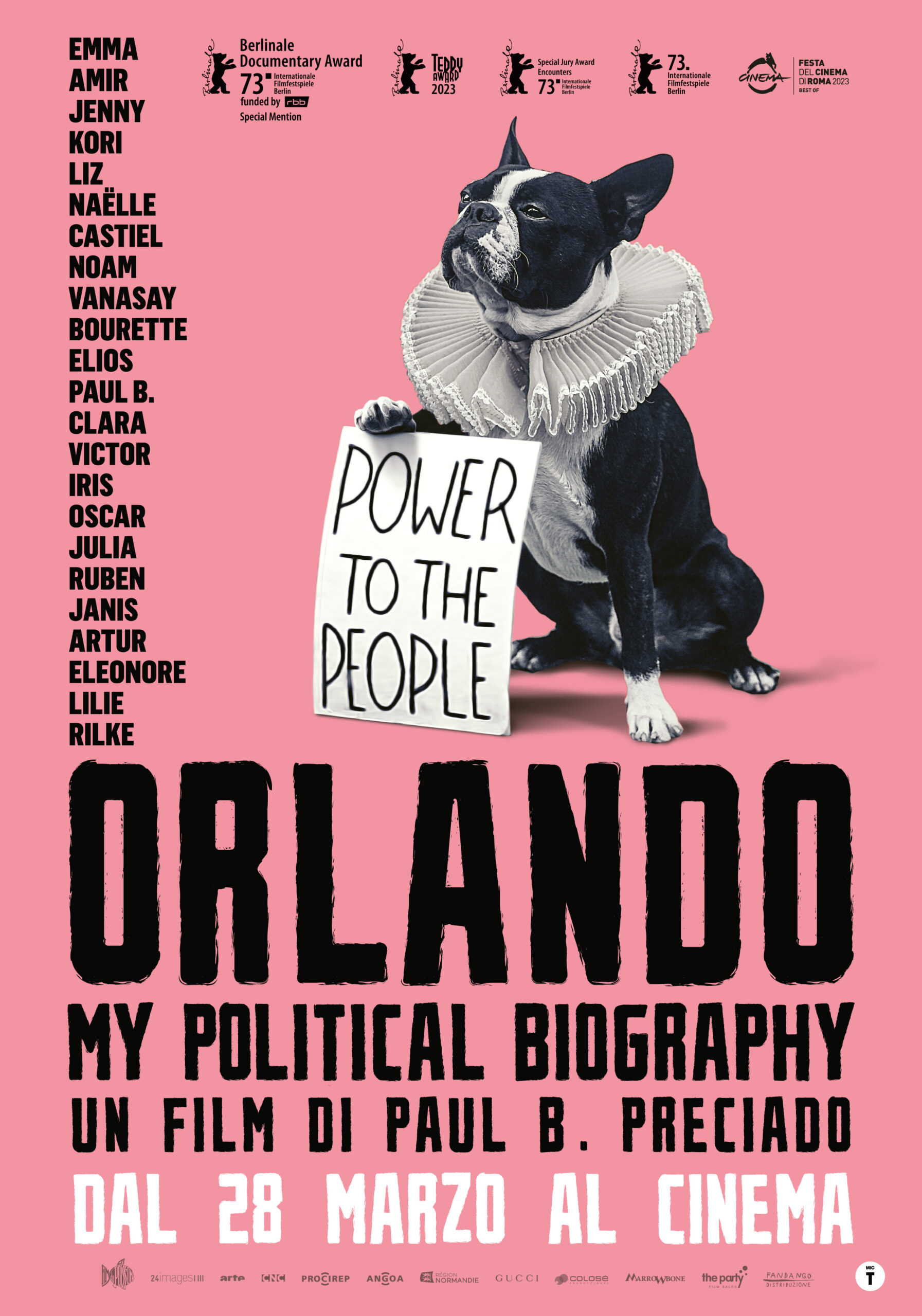 Orlando, my political Biography, dal 28 Marzo al cinema con Fandango. Ecco il TRAILER