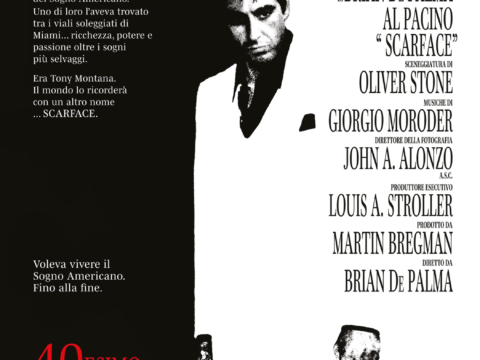Scarface di Brian De Palma di nuovo al cinema