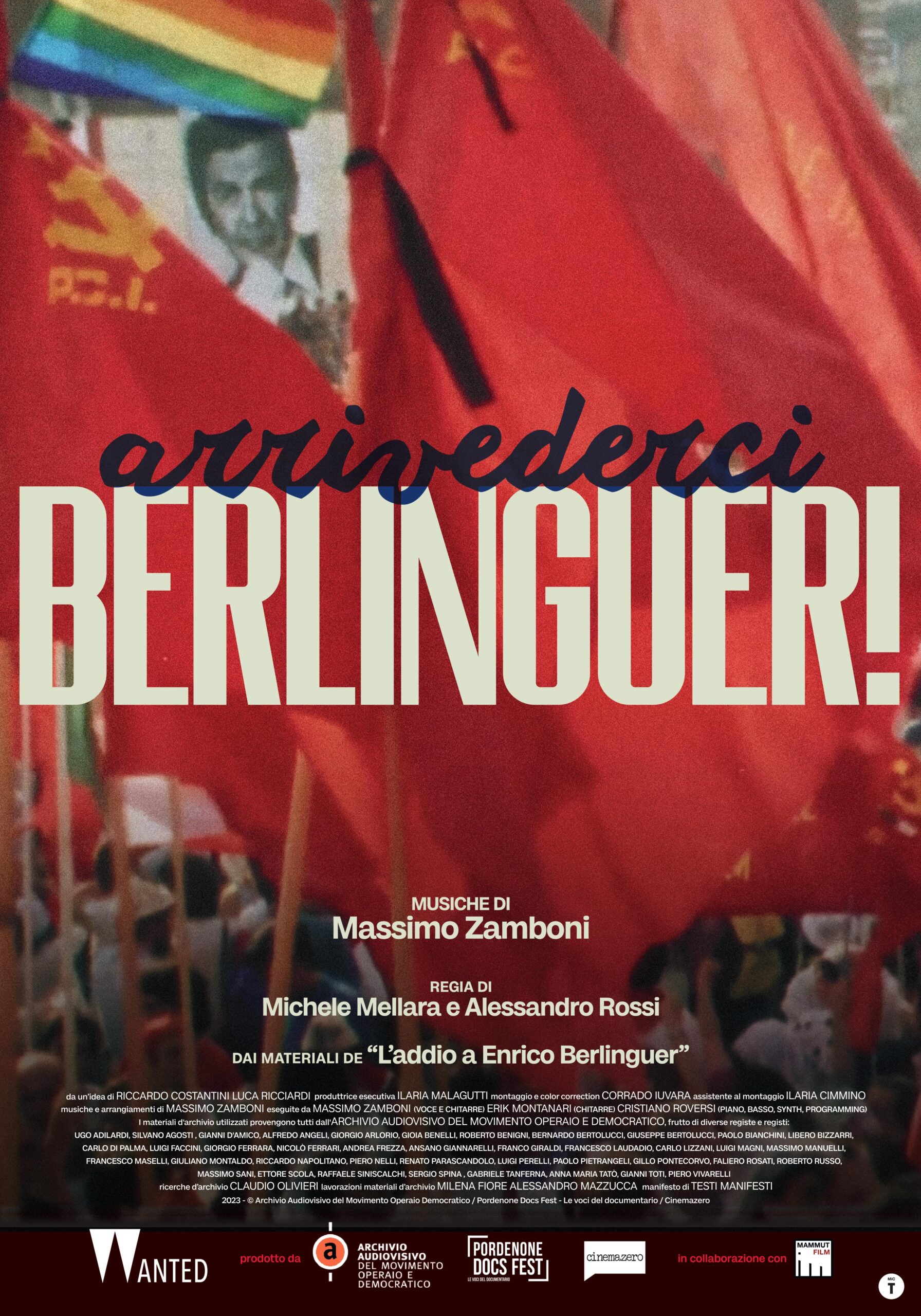 Arrivederci Berlinguer! il 10, 11 e 12 giugno al cinema con Wanted