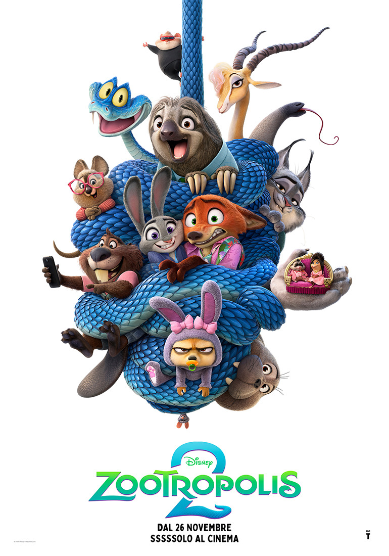 Zootropolis 2, rilasciato il nuovo trailer e il poster, dal 26 novembre al cinema