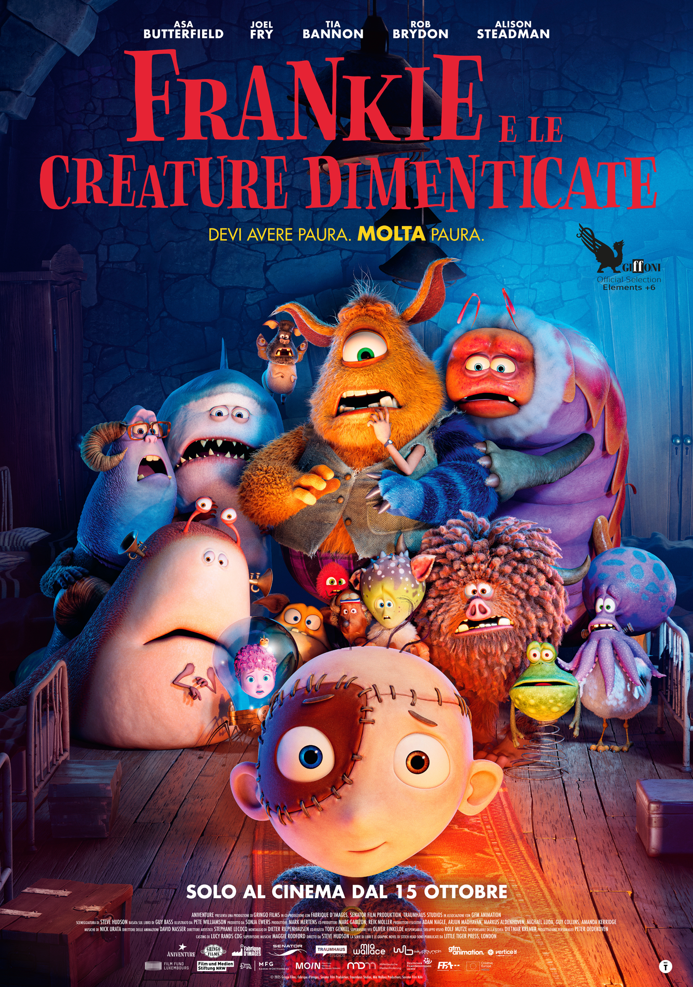 Frankie e le creature dimenticate di Steve Hudson, rilasciato il trailer, dal 15 ottobre al cinema