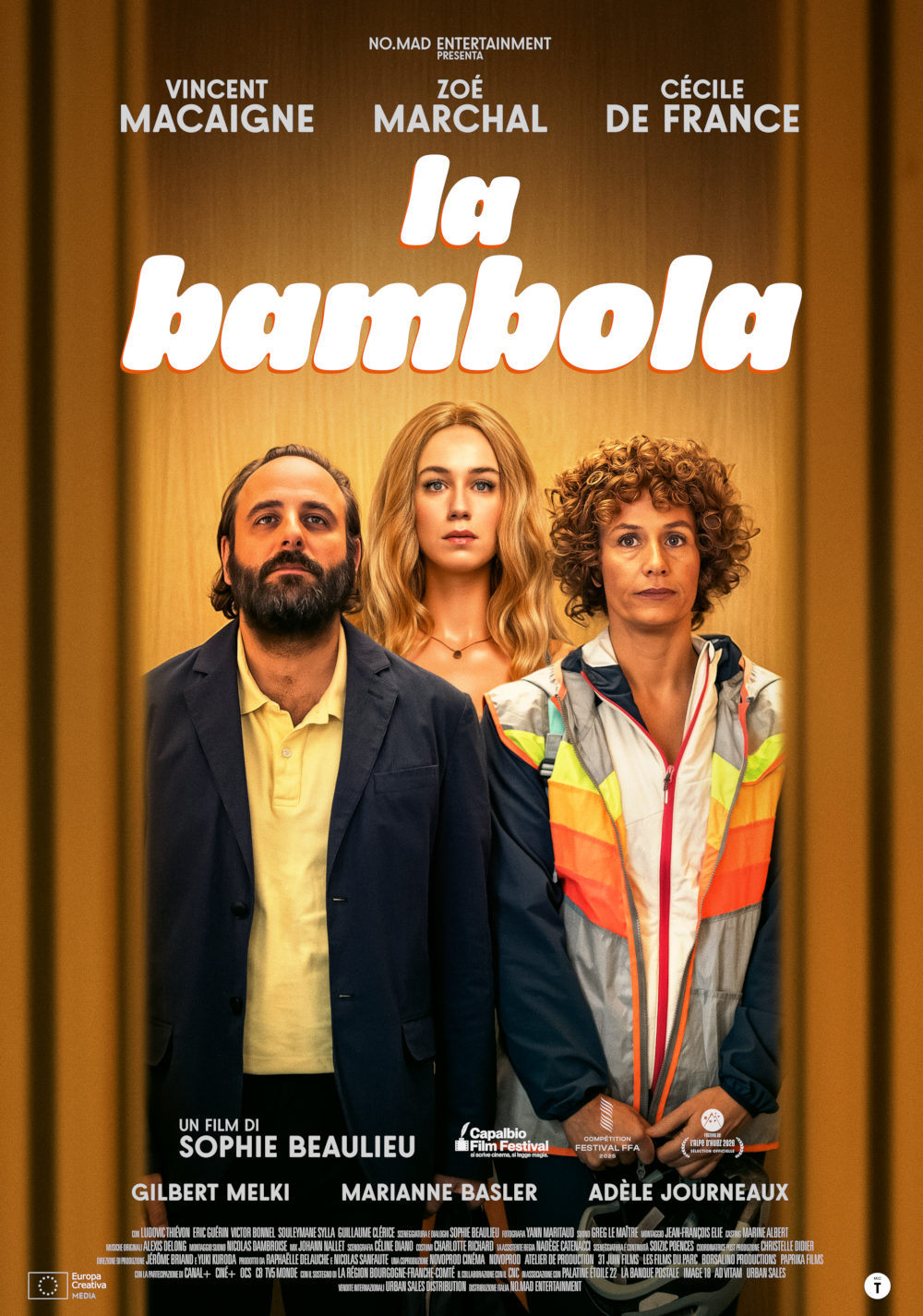 In sala dal 15 Ottobre La Bambola di Sophie Beaulieu con Vincent Macaigne e Cécile De France