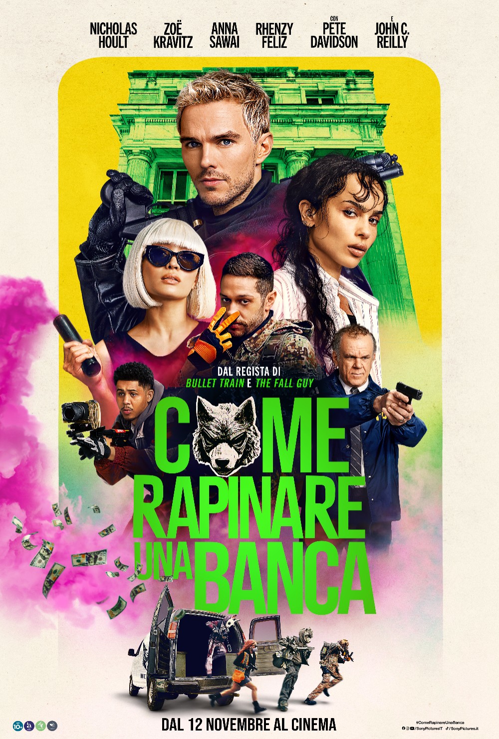Come rapinare una banca, rilasciato il nuovo trailer e poster, dal 12 novembre al cinema
