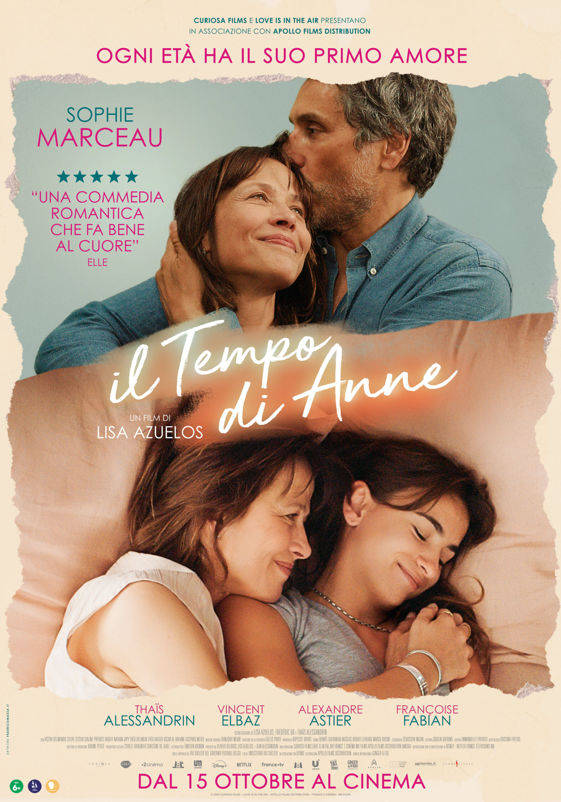 Il tempo di Anne, con Sophie Marceau dal 15 ottobre al cinema con Europictures