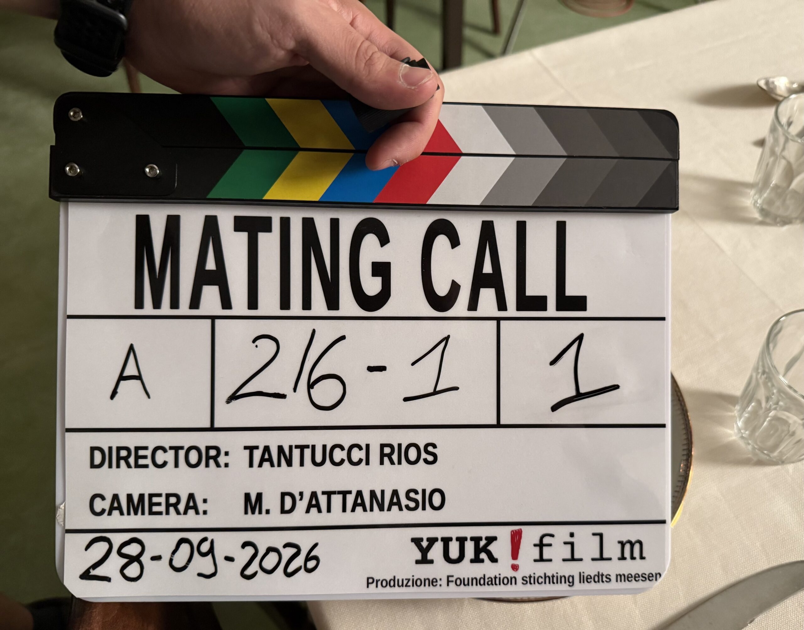 Denise Tantucci e Gabriel Ríos dietro la macchina da presa per “Mating Call"