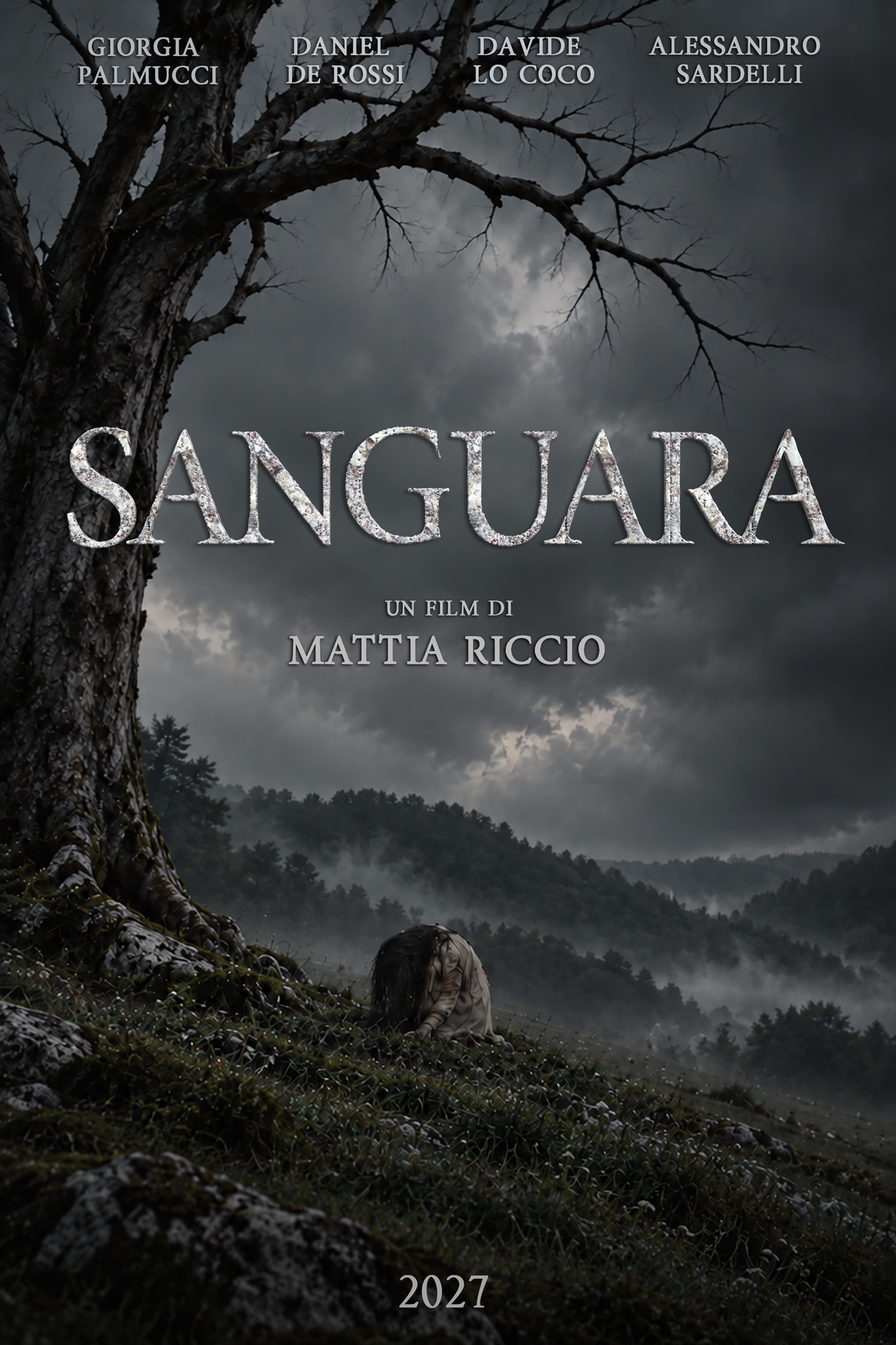 Svelato il primo poster di Sanguara il nuovo horror diretto da Mattia Riccio